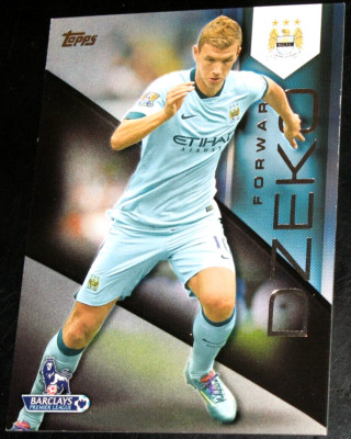 2014 Topps Premier Gold Edin Dzeko BLACK # 24/25 Base #77