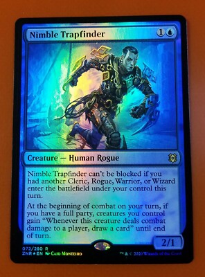 1x Nimble Trapfinder | FOIL | Zendikar Rising | MTG Magic Cards