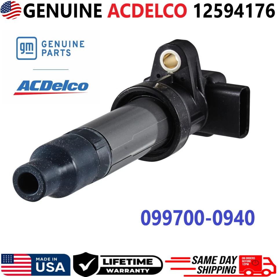 GENUINE ACDELCO Ignition Coils For 2004-2011 Cadillac DTS SRX STS XLR DeVille V8 - Image 2 of 4