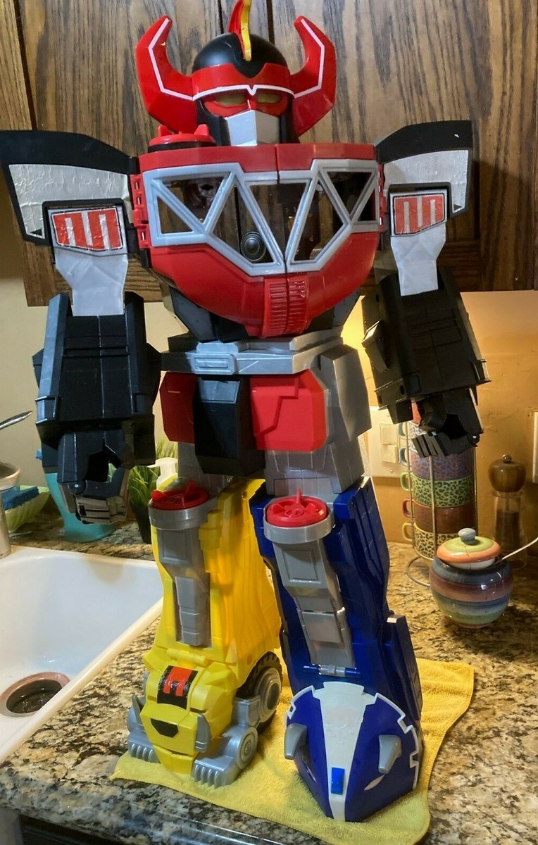 Imaginext Power Rangers Giant Morphin Megazord 2015 Fisher Price
