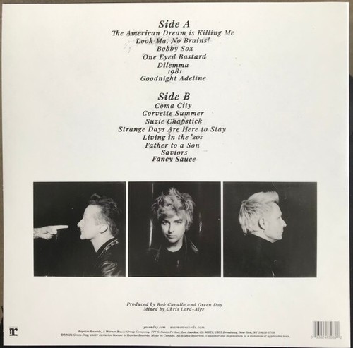 GREEN DAY - Saviors - Neon Pink with Neon Green Splat - Limited Edition Vinyl LP - Picture 7 of 8