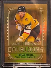 2024-25 Upper Deck Allure Doubloons DB-15 Tomas Hertl! SSP!