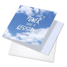 1  All Occasion Card with Envelope - Artful Activism Quotes Foucault CQ4185HOCB