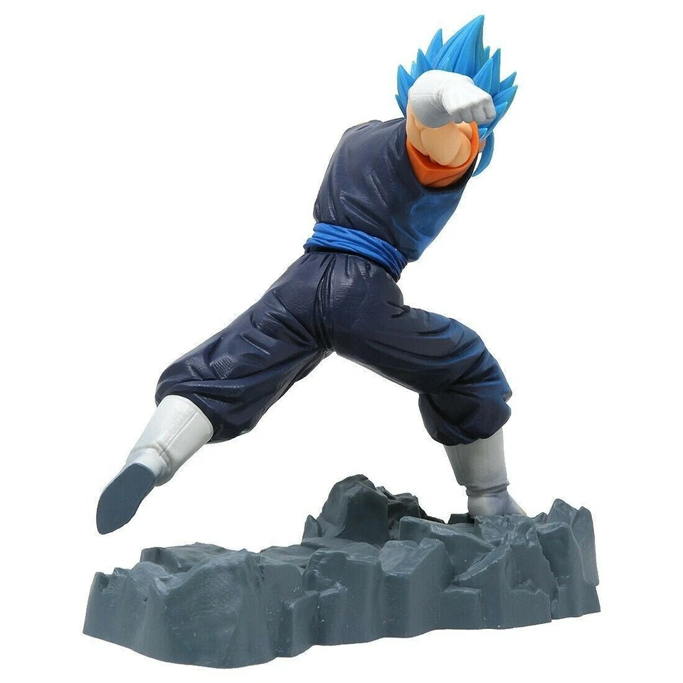 Anime DRAGON BALL Z Manga GOKU SUPER SAIYAN Dokkan Battle Blu Vegito H 16 Cm Foto 2 de 4