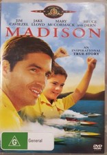 MADISON RARE DELETED DVD JIM CAVIEZEL & JAKE LLOYD TRUE STORY BIOPIC FILM