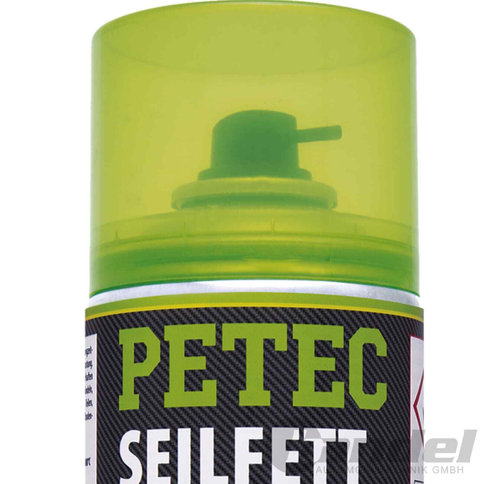 6x PETEC SEILFETT SPRAY 500 ML DRAHTSEILFETT ZAHNRADFETT KETTENFETT GLEITFETT