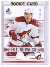 Tyler Gaudet 2014-15 SP Authentic Future Watch Rookie Card #207 /999
