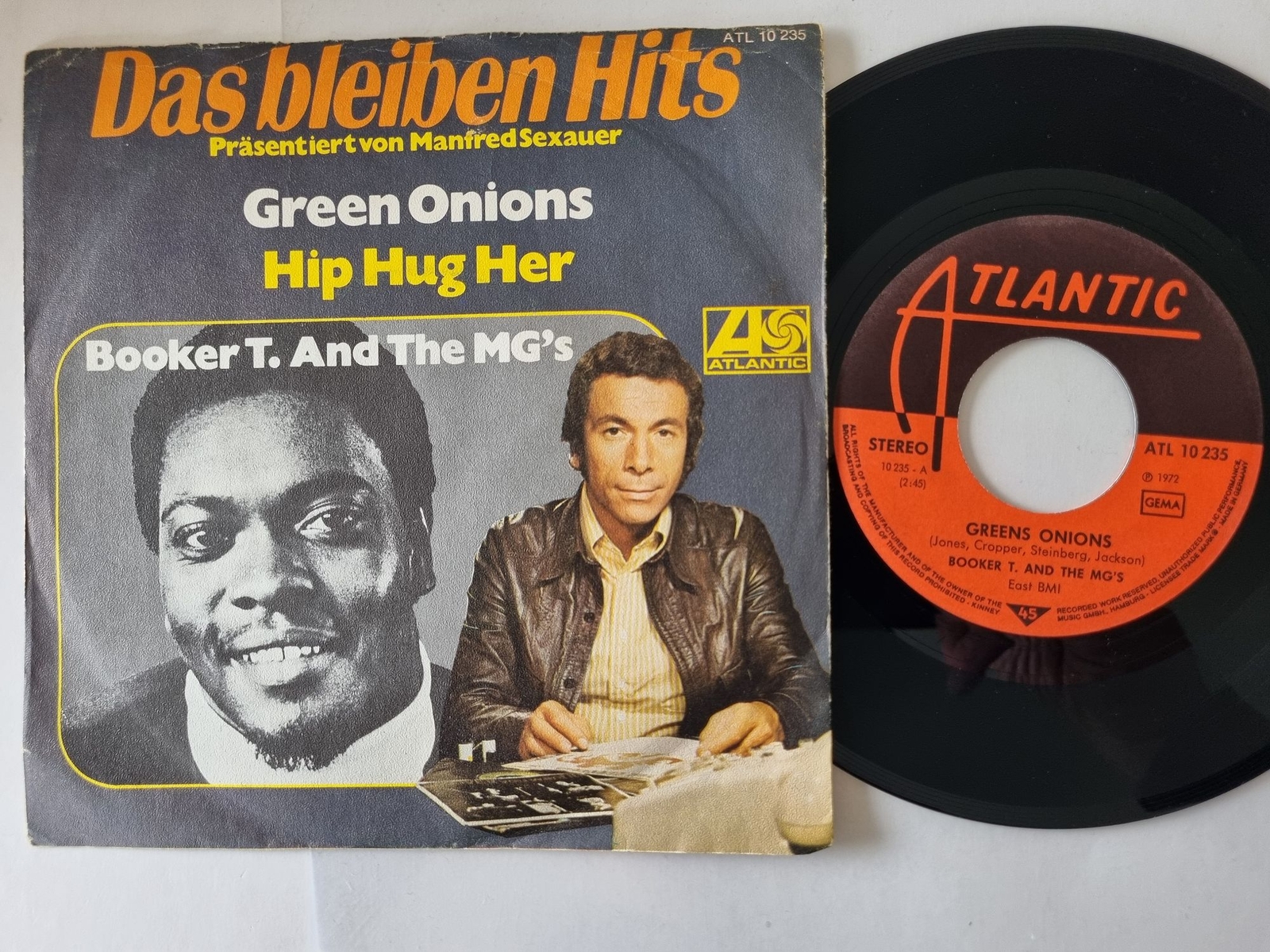 Booker T. and the MG's - Green onions/ Hip hug her 7'' Vinyl Germany