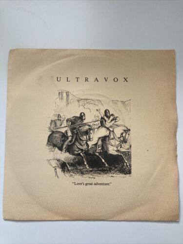 ULTRAVOX - Loves Great Adventure 7" DISQUE VINYLE UNIQUE 1984  - Photo 1/4