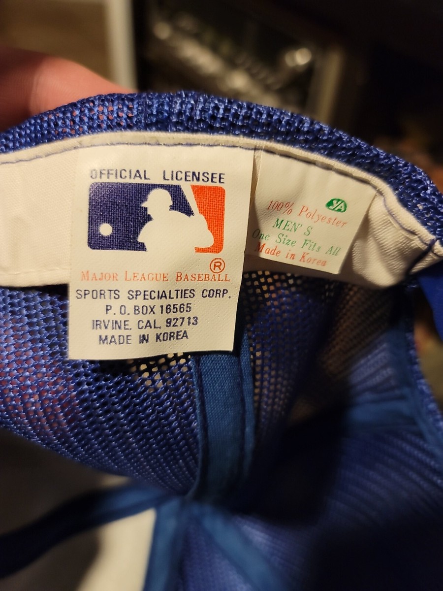 MLB Baseball 80's Vintage LA Dodgers Sports Specialties Hat Cap