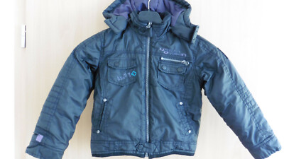 TOP -  Jacke '' URBAN DIVISION '' mit Kapuze , Schwarz , Gr. 122