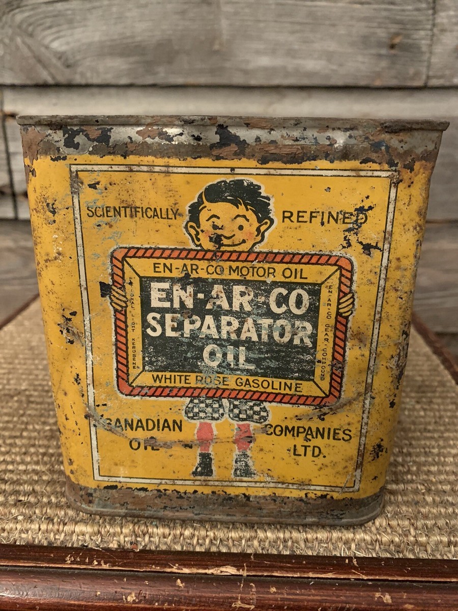 Vintage Enarco Oil Can | eBay