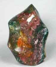 3.2lb Natural Amazing Ocean Jasper Agate flame Crystal Freeform Madagascar