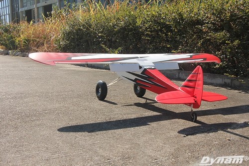 Dynam Primo RC Beginner Trainer Red STOL Bigfoot 4S 1.45m w/ Flaps - Picture 11 of 24