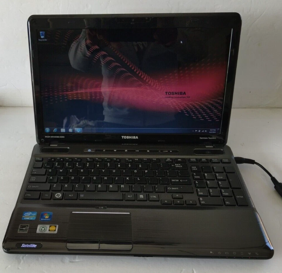 TOSHIBA SATELLITE P755-S INTEL CORE i7-2430 M 2.20 GHz 8GB 500GB WIN 7 PRO - Image 4 of 4