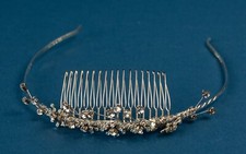 Halo Co. Bridal TIARA, Crystals, w Box, Hand Made in UK, Headband, Wedding