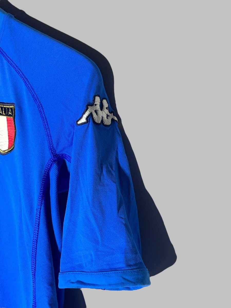 National Team Italy Kappa 2002 Home Vintage Football Shirt
