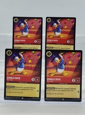 Disney Lorcana Donald Duck - Daisy's Date 122/204 Shimmering Skies 4 Cards
