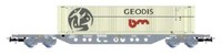 Jouef F, Sgnss Mit 45`Cont. Geodis, Ep. V HJ6263