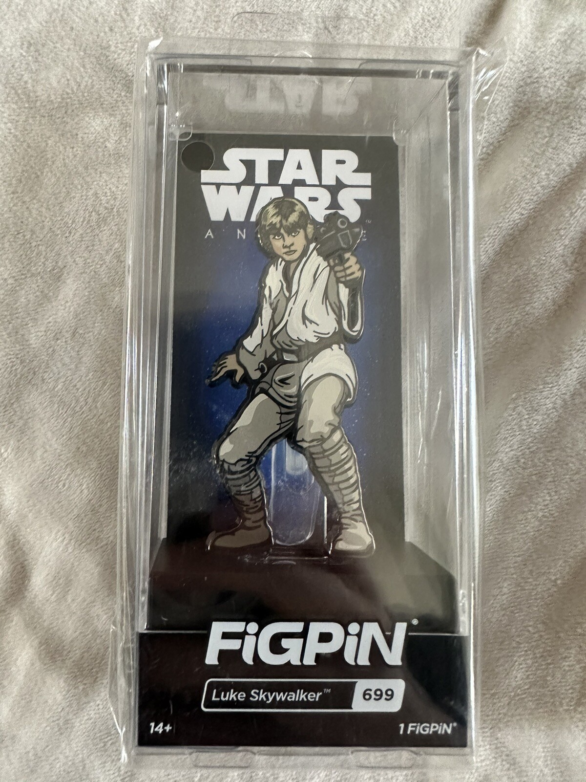 FiGPiN Star Wars A New Hope Luke Skywalker #699 Collectable FigPin