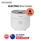 CUCKOO 6-Cup Micom Electricity Rice Cooker Warmer White (CR-0675F)