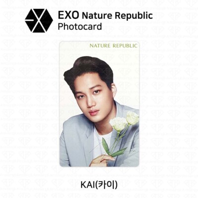 Exo X Nature Republic Official Photocard Photo Card KPOP Baekhyun