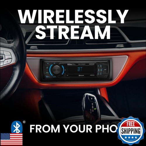 BOSS Audio Systems 625UAB Single DIN Car Stereo with Bluetooth - No CD DVD Pl - Picture 3 of 5