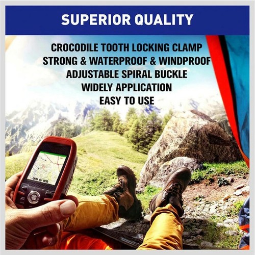 8PCS Fixed Plastic Clip For Outdoor Tent, Tarp Clips Awning Clamp XH - Picture 7 of 11