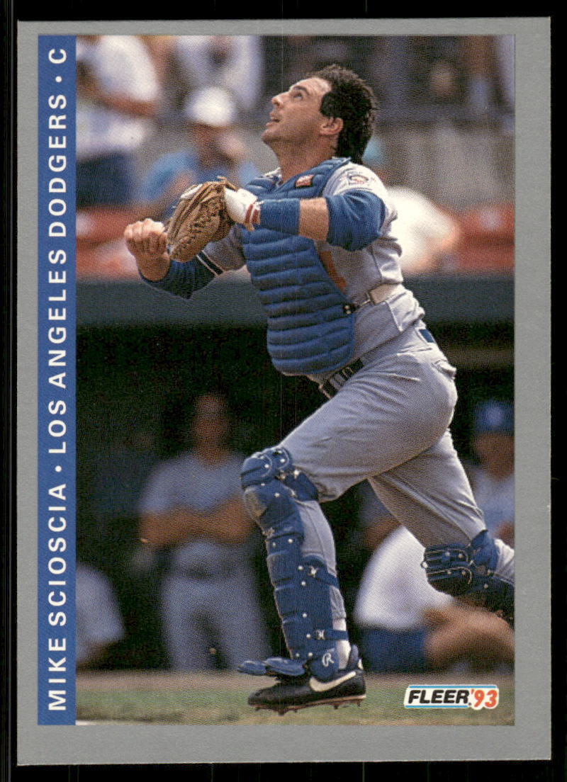 1993 Fleer #67 Mike Scioscia
