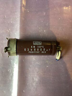 CONDENSATORE 6800 UF 50V Elettrolitico Verticale 105 Gradi 6800 MICROFARAD 50 VOLT - Foto 4