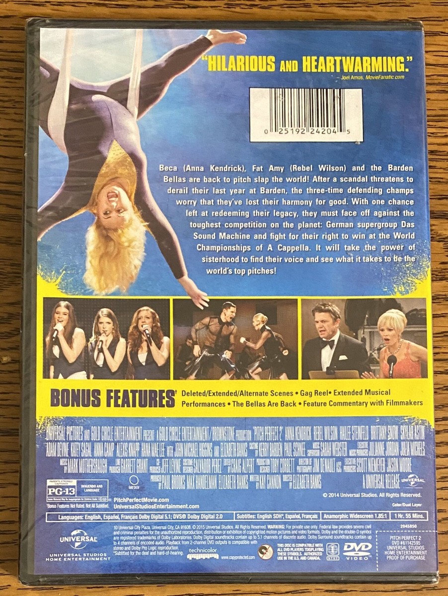 Pitch Perfect 2 Promo DVD 25192242045| eBay