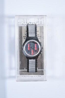 Swatch Chrono Atlanta 1996 Olympische Spiele Red Banner SCM113A