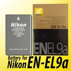 Nikon EN-EL9a Li-Ion Camera ENEL9A BATTERY for MH-23 CHARGER
