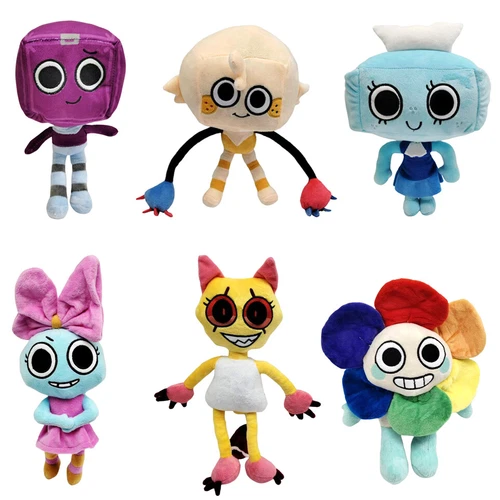Dandy'S World Plush Pebble Finn Flutter Dandys World Plushie Horror Game Soft - Picture 3 of 30