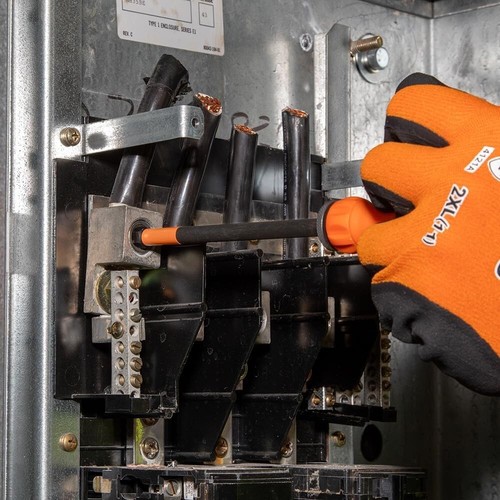 Klein Tools 33804 ProFlex Impact-Rated Interchangeable Ratcheting T-Handle Set, - Picture 6 of 11