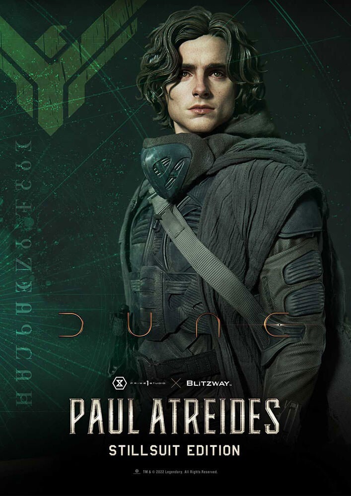 1/4 Dune Paul Atreides Stillsuit Edition Statue Prime 1 Studio x