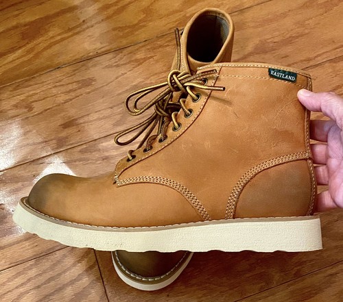 NWOT Eastland Men's Barron Wedge Boots 