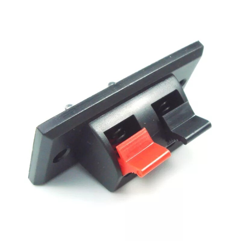 Set 4 Morsetti Altoparlanti Mono - 54x24mm, Con Pulsanti, Per Casse Fai Da Te - Foto 7