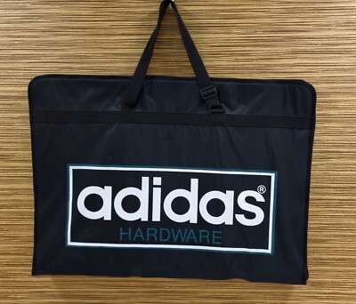 Adidas Equipment Organizer Tasche Aufbewahrung Schwarz Vintage RAR Top Zustand