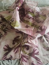 Ford Warriors in Pink Breast Cancer Awareness Scarf Bandana NIP Cotton Sash Belt