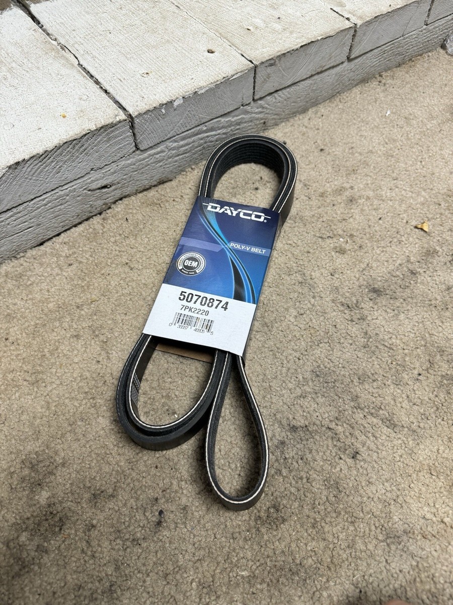 Dayco Poly-V Belt- 5070874 7PK2220 Rare ( Brand New!!! ) | eBay