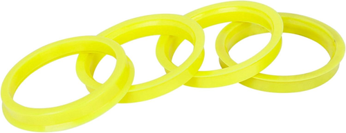 4Pcs Plastic 66.6Mm to 57.1Mm Car Hub Centric Rings Wheel Bore Center Spacer Yel - Picture 9 of 12