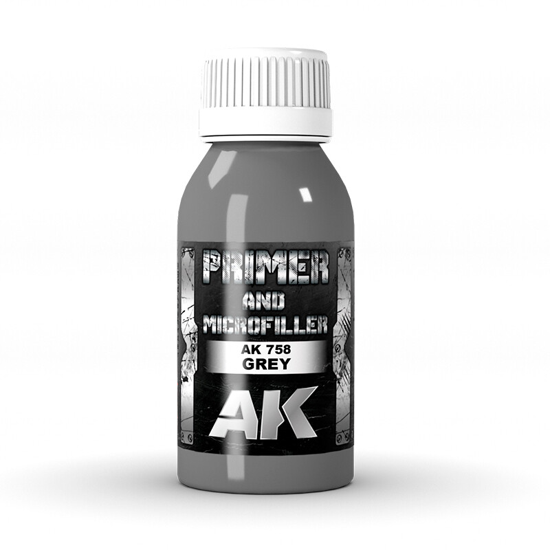 AK758 Gray Primer and Microfiller
