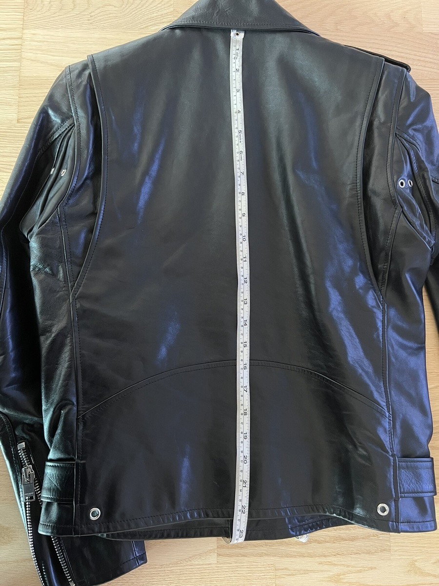 Saint Laurent Paris L17 Leather Jacket - Sz. 48 (M) - Hedi Saint Laurent Paris L17 Leather Jacket - Sz. 48 (M) - Hedi
