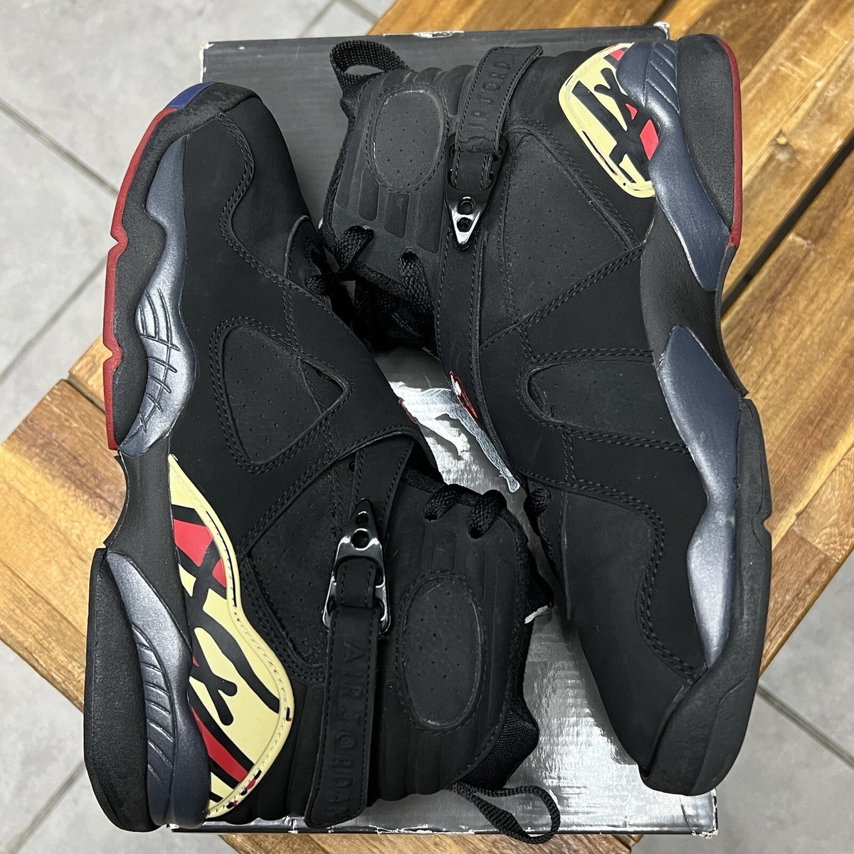 NIKE AIR JORDAN 8 RETRO\"PLAY OFF” 2013 Buy Air Jordan 8 Retro 'Playoff' 2013 - 305381 061 | GOAT