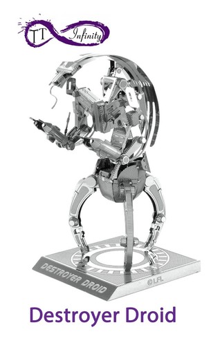 Star Wars Metal Model Kits 3D Laser Cut Puzzle Adult Hobbies Craft Gift Present - Picture 10 of 103