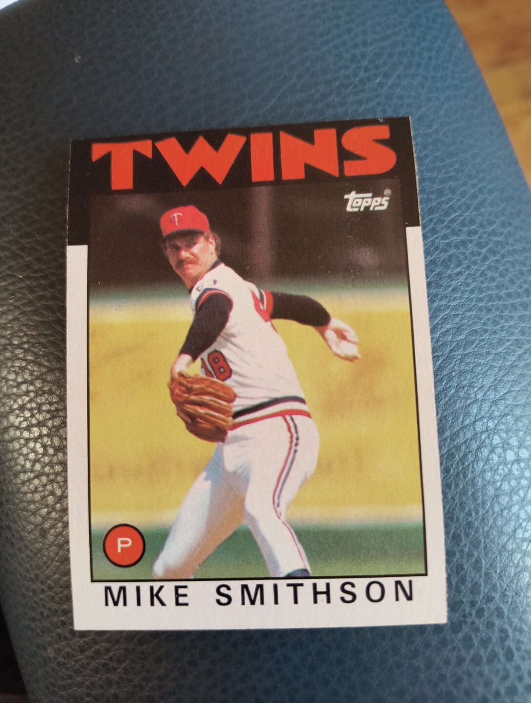 MIKE SMITHSON 1986 TOPPS #695 FREE SHIPPING 