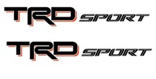Trd Sport Pick Up Truck Pair Decals Vinyl 2 Decal Sticker Trd Sport Pick Up Truck Pair Decals Vinyl 2 Decal Sticker