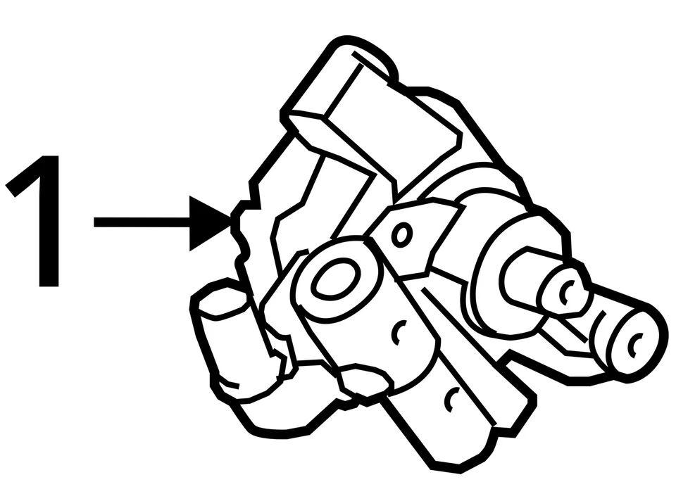 07 08 09 10 BOMBA DE DIRECCIÓN ASISTIDA SATURN OUTLOOK OEM 3091-6 Foto 4 de 4