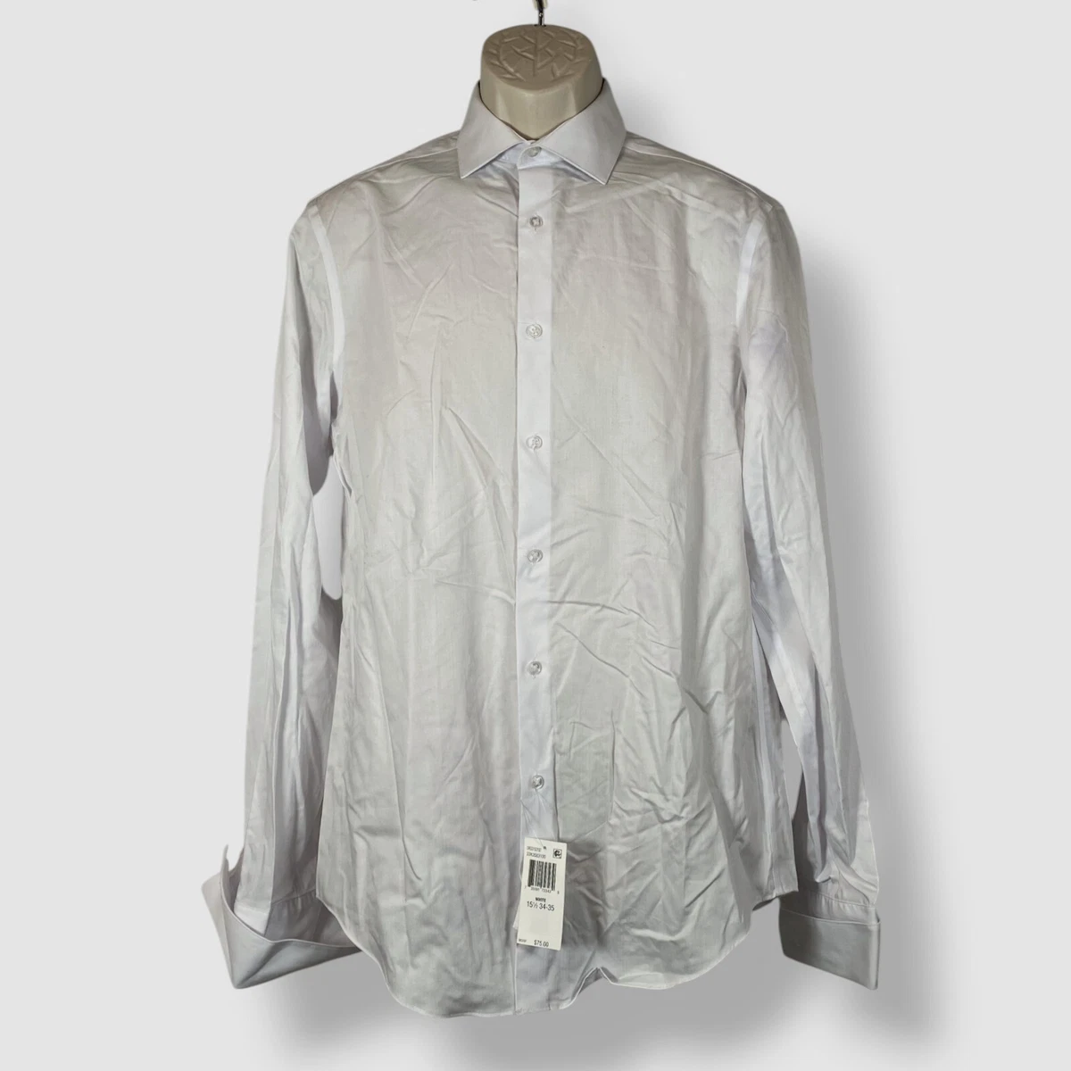 Calvin Klein Slim French Cuff Dress Shirts for Men for sale | eBay